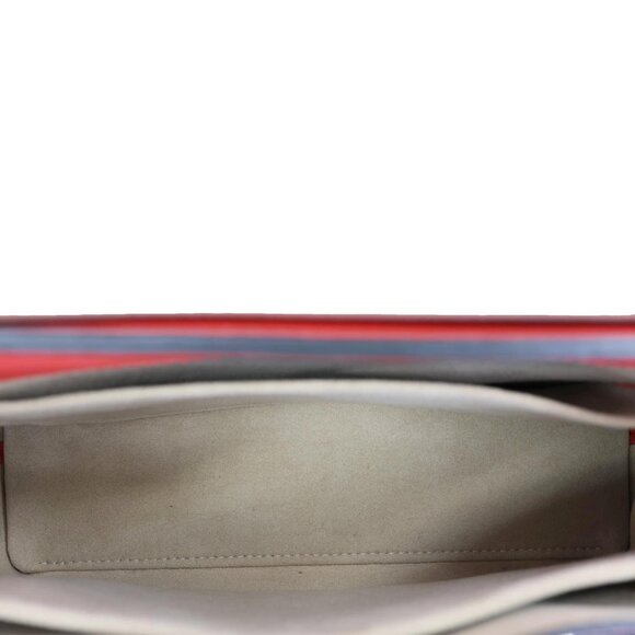 Louis Vuitton  Lockme Ever Leather Crossbody Bag Red - Picture 12 of 14